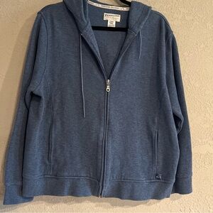 Pendleton Originals Blue Cotton Jacket Womens XL Full Zip Hooded